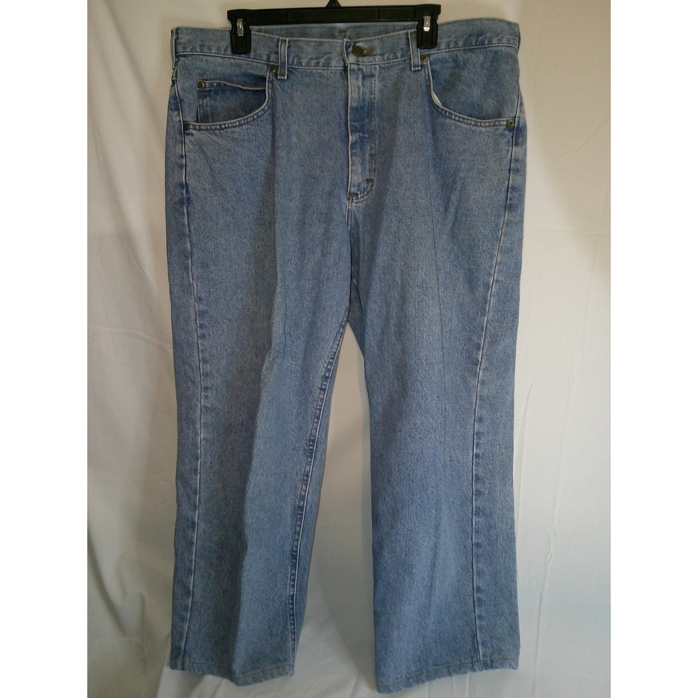 Men's L.L. Bean Blue Denim Jeans Casual‎ Everyday Wear Pants 42x27